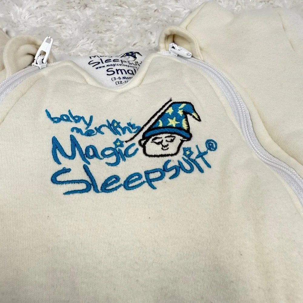 Baby Merlin's Magic Sleepsuit Small S 3-6 mo 12-18 lbs Sleep Pajamas Lounge